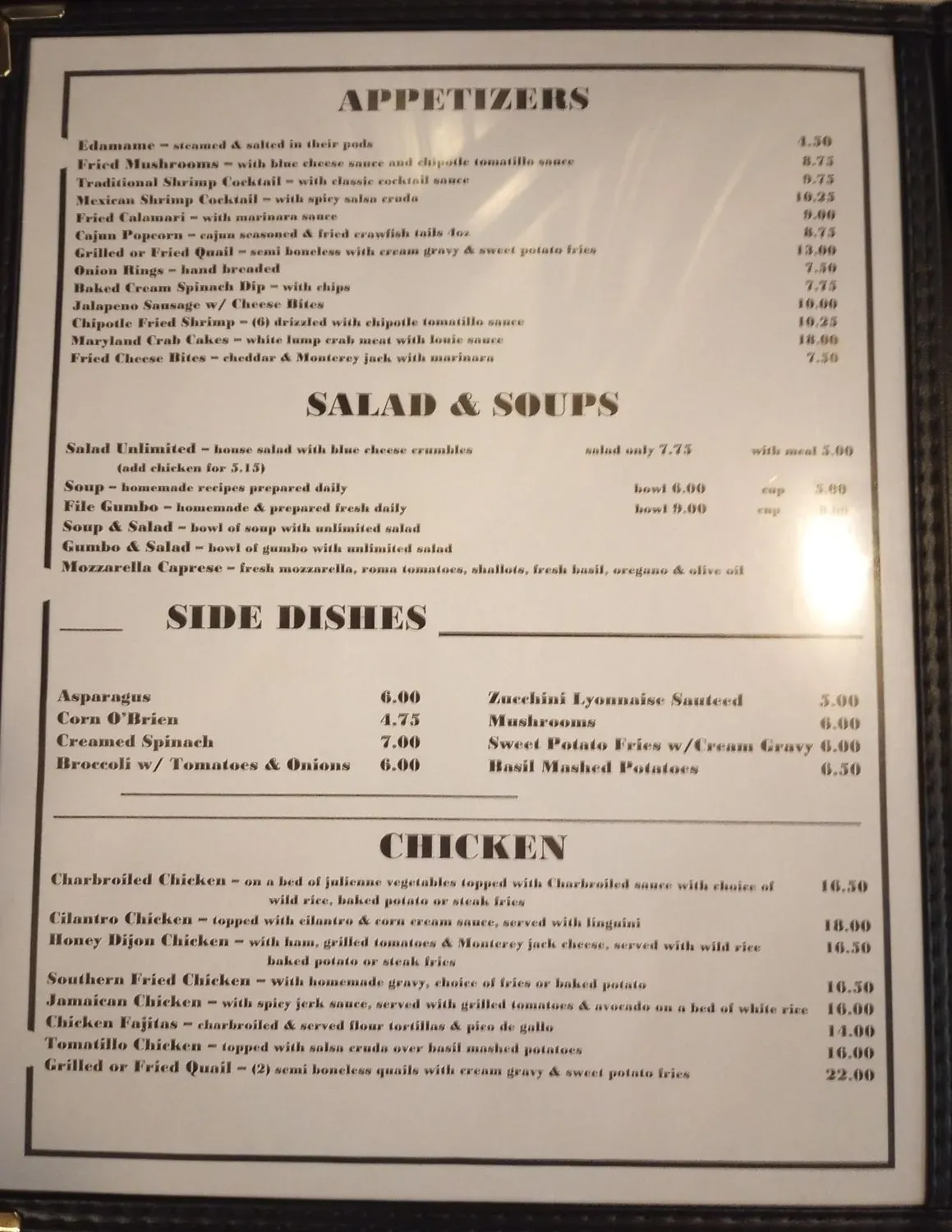 Menu 4