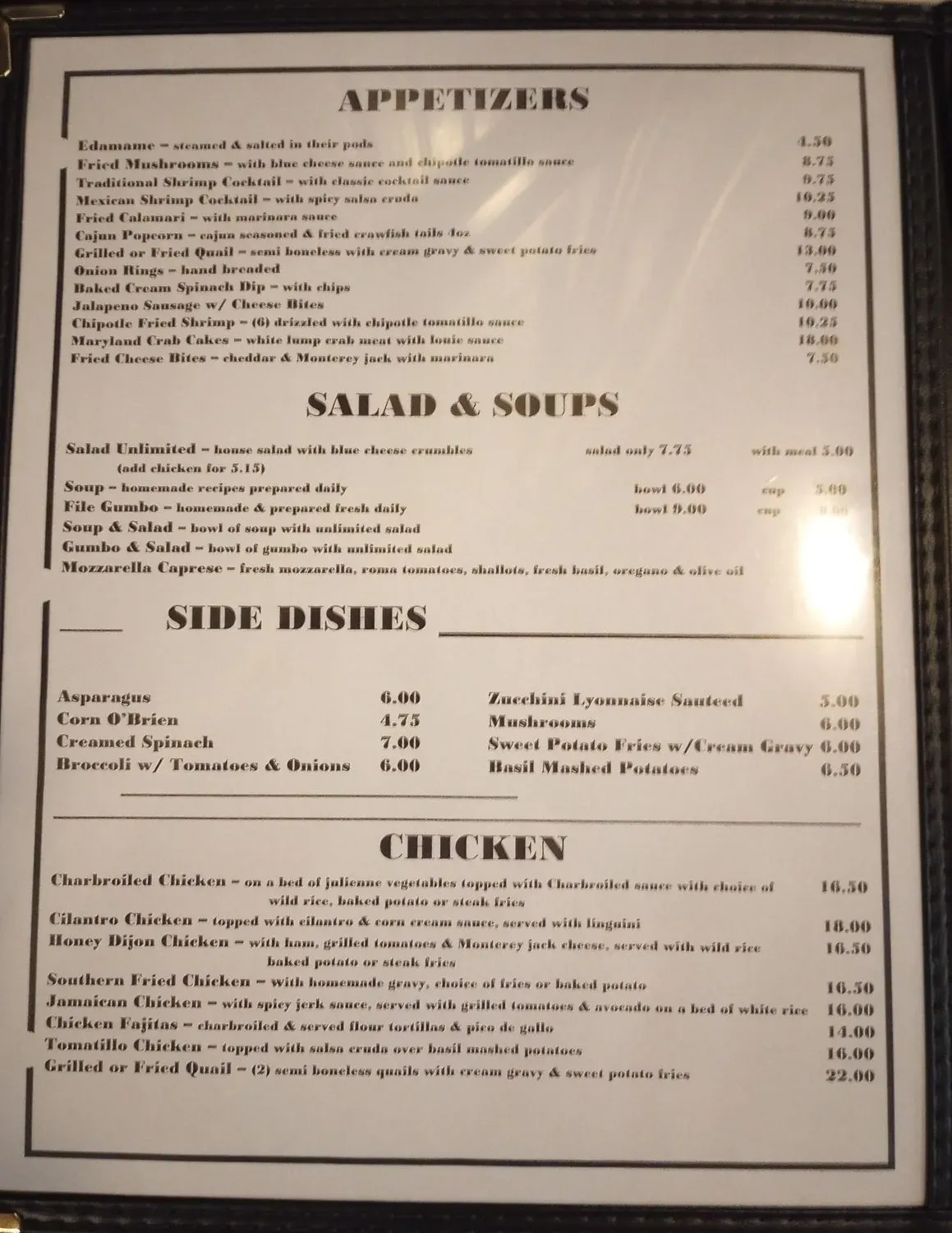 Menu 4