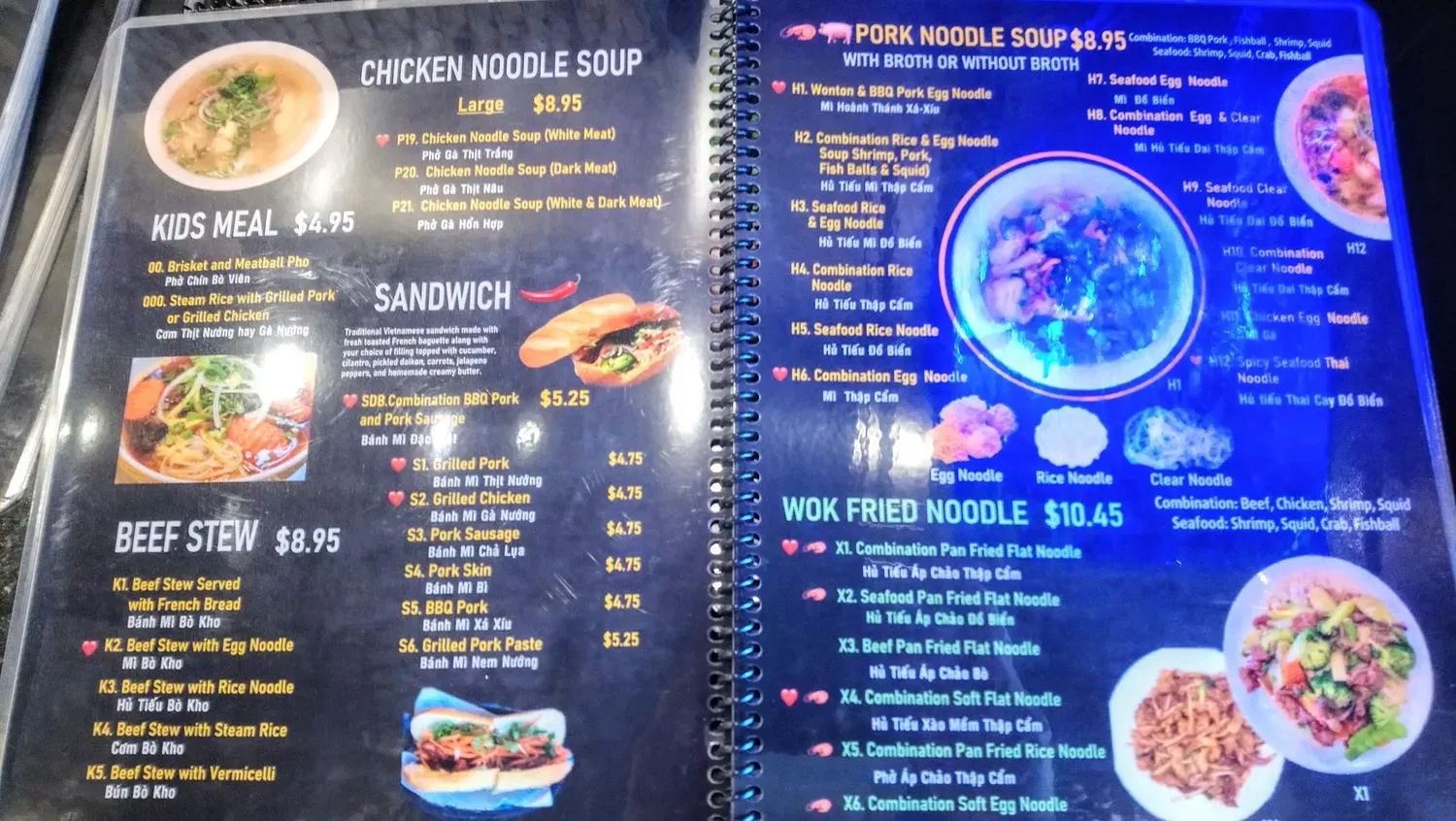 Menu 6