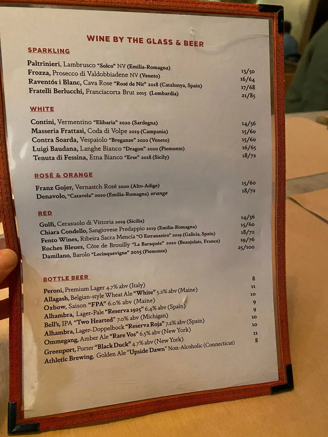 Menu 6