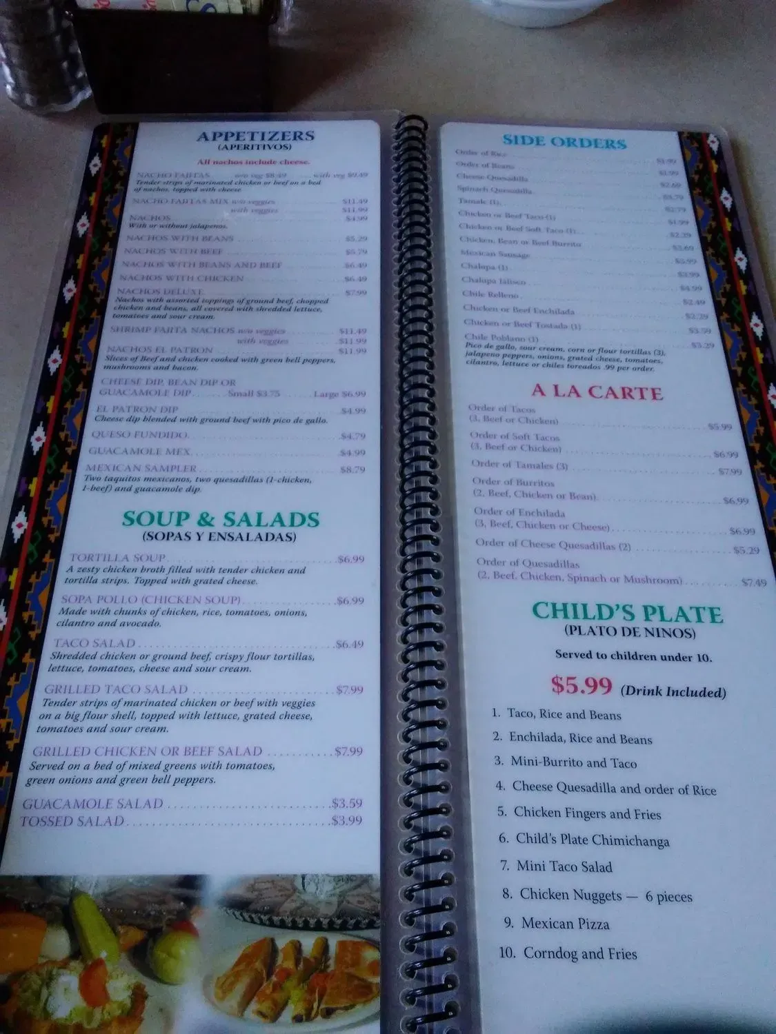 Menu 6