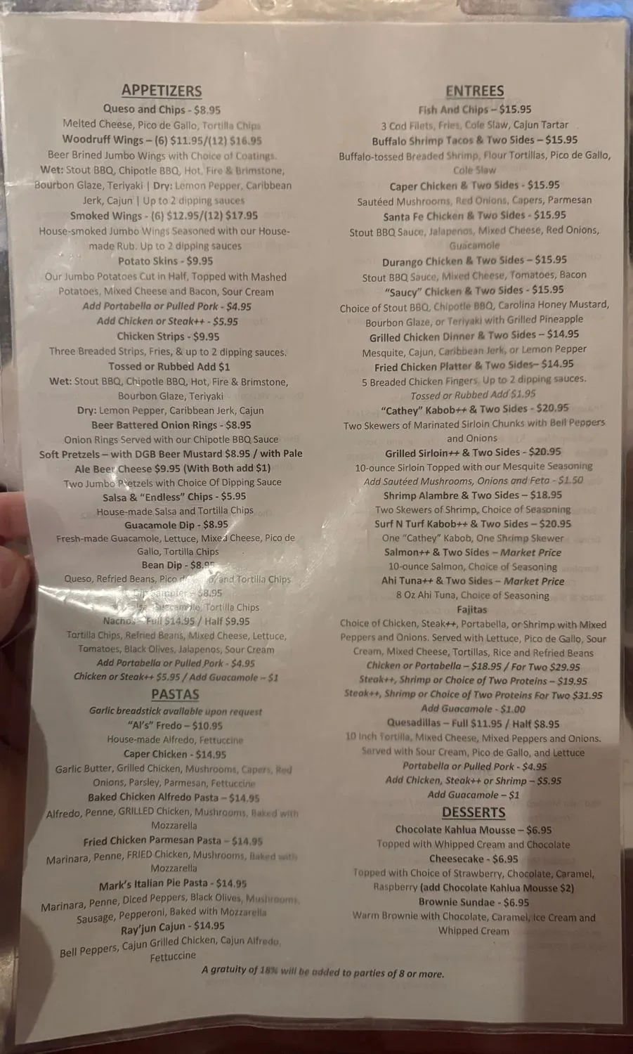 Menu 3