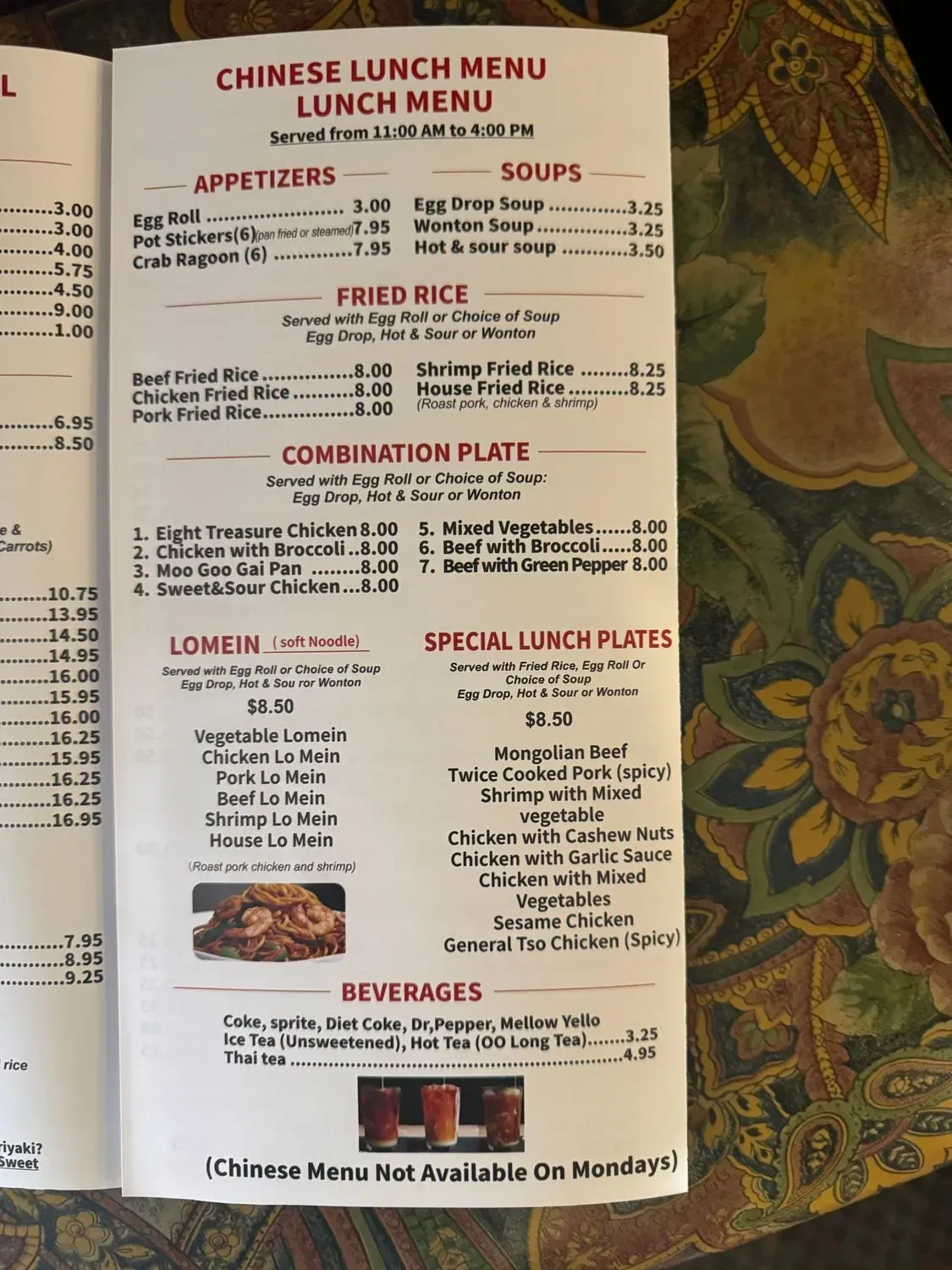 Menu 4