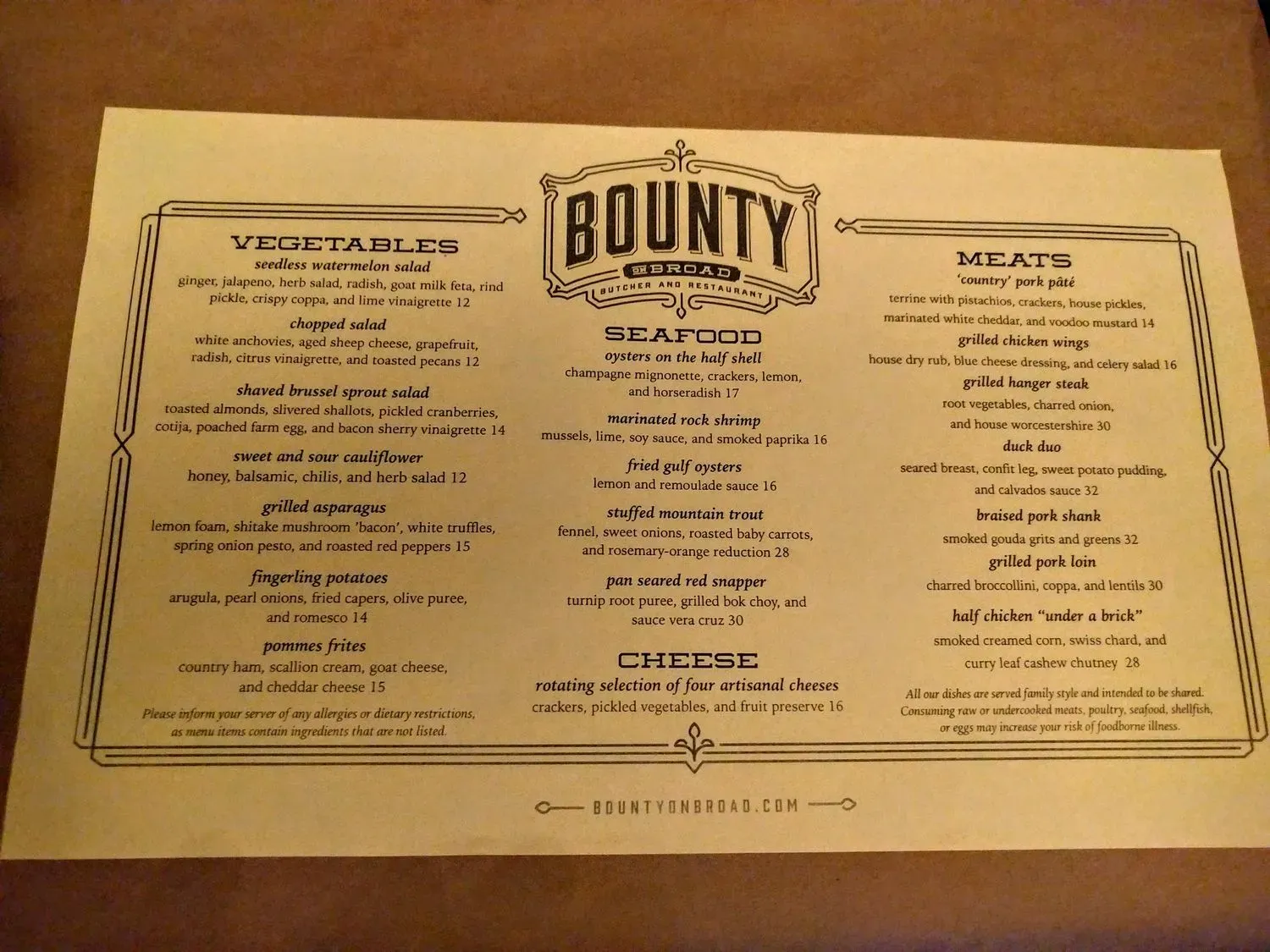 Menu 3