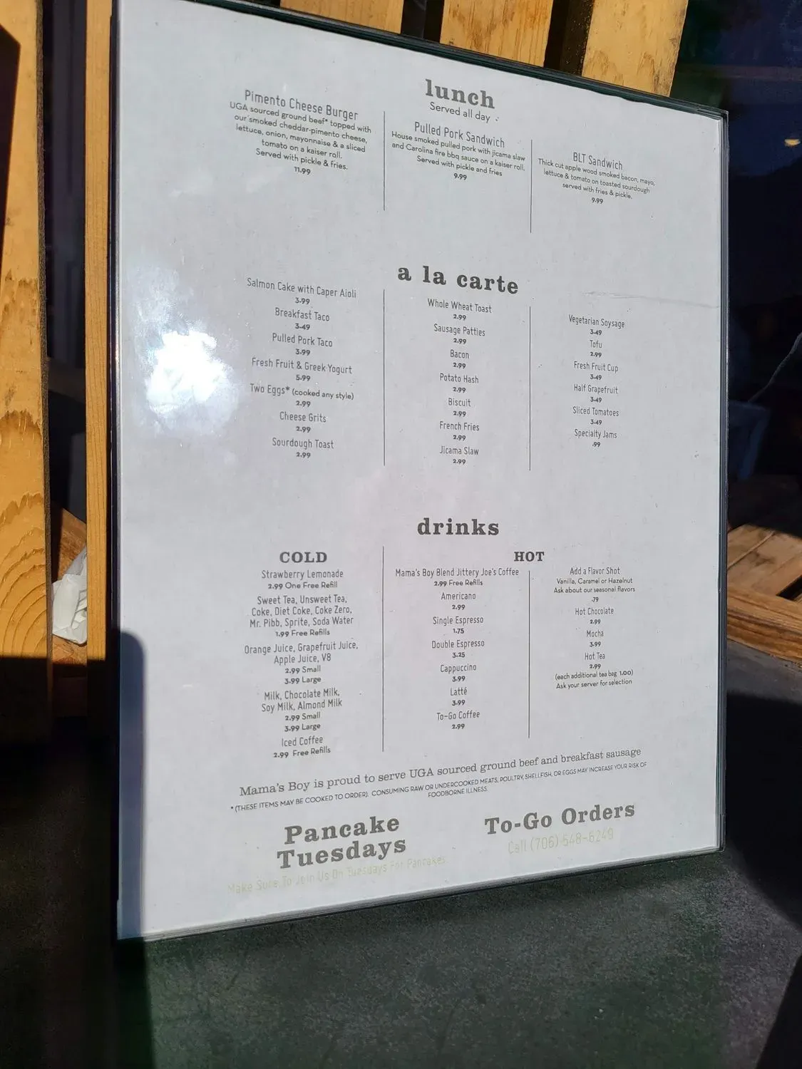 Menu 3