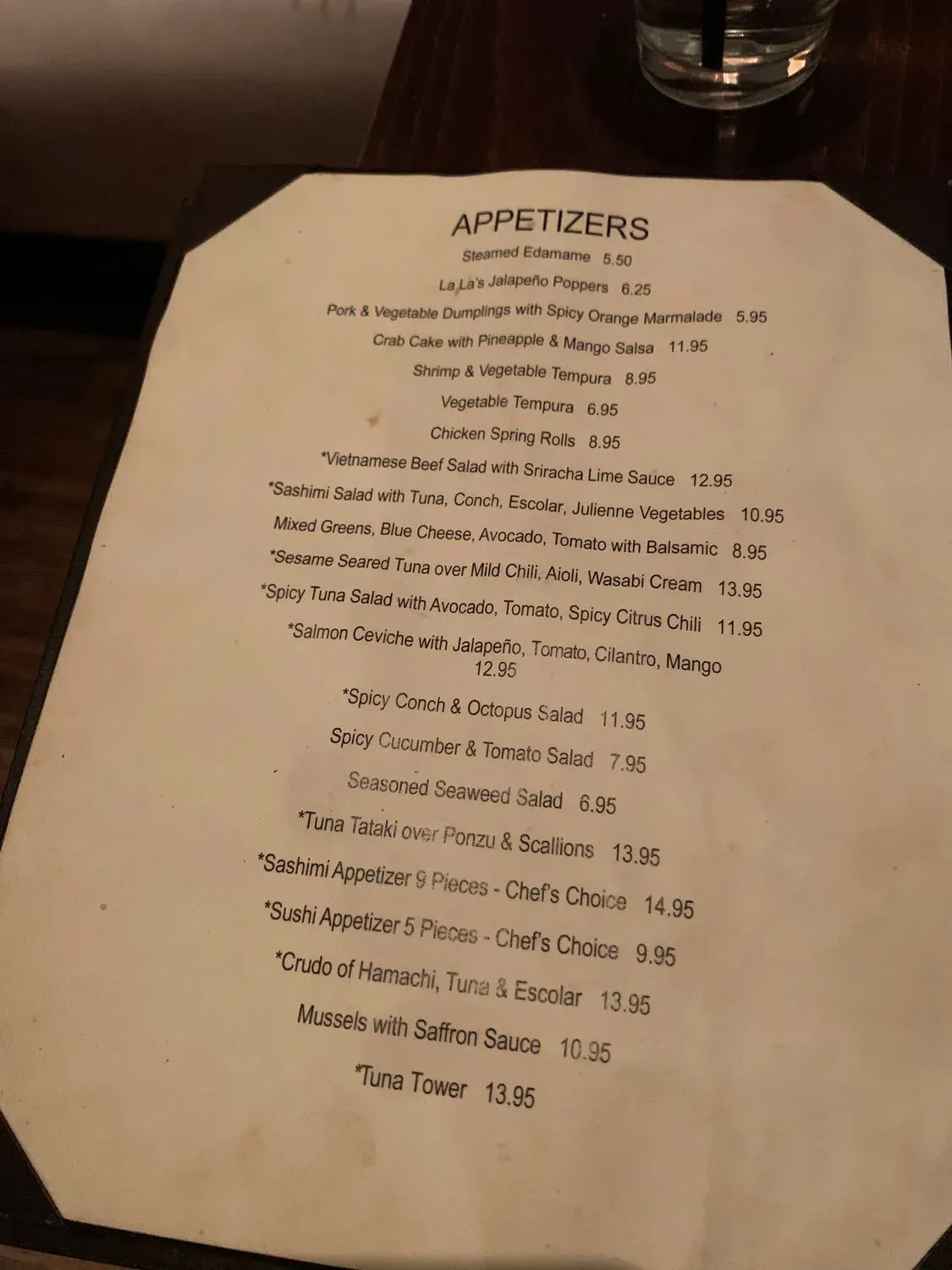 Menu 6