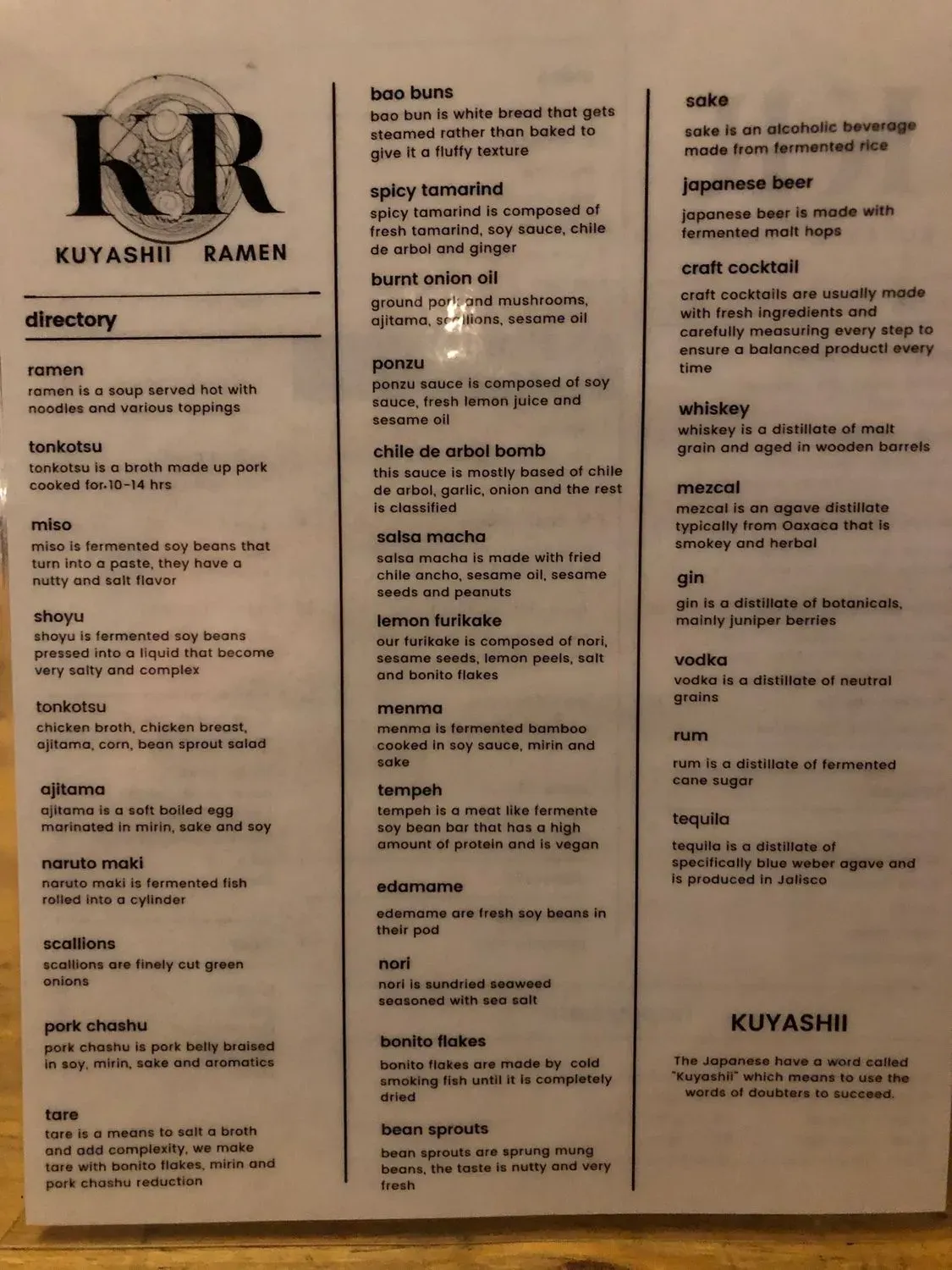 Menu 4