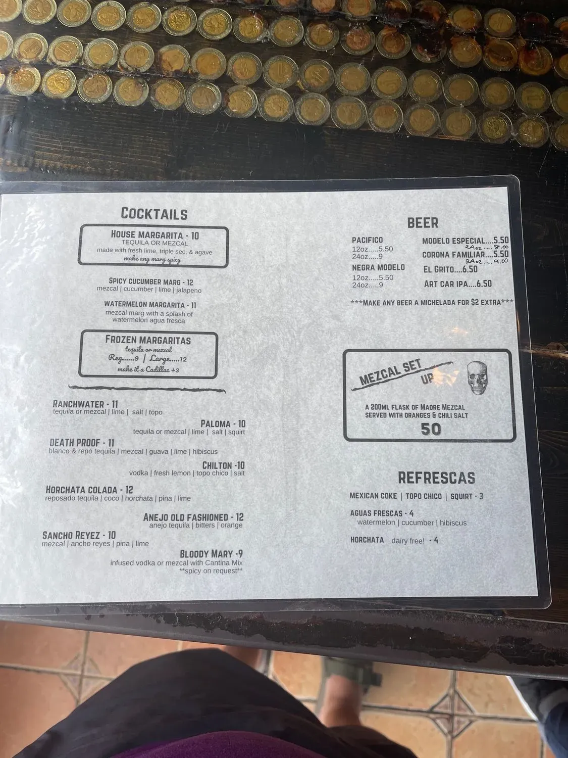 Menu 6