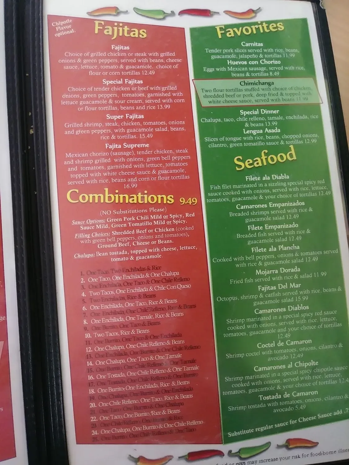 Menu 6