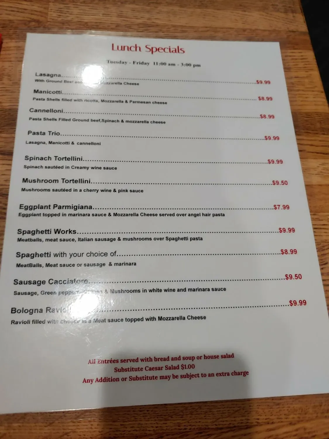 Menu 4