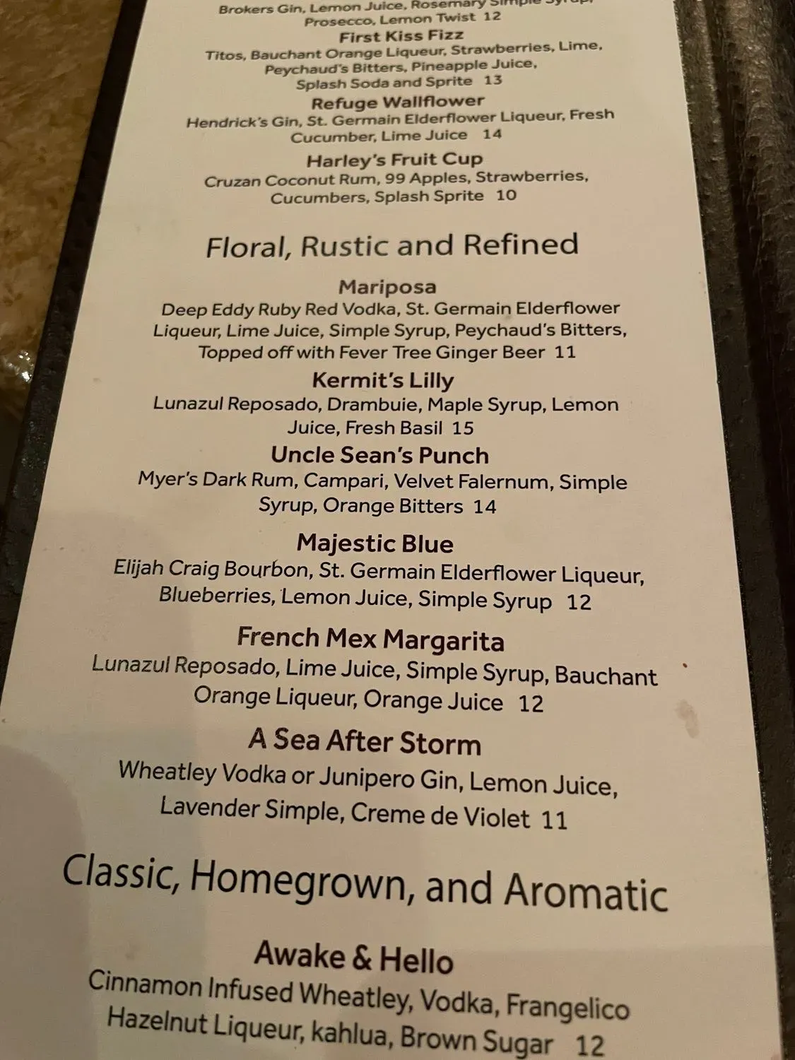 Menu 4