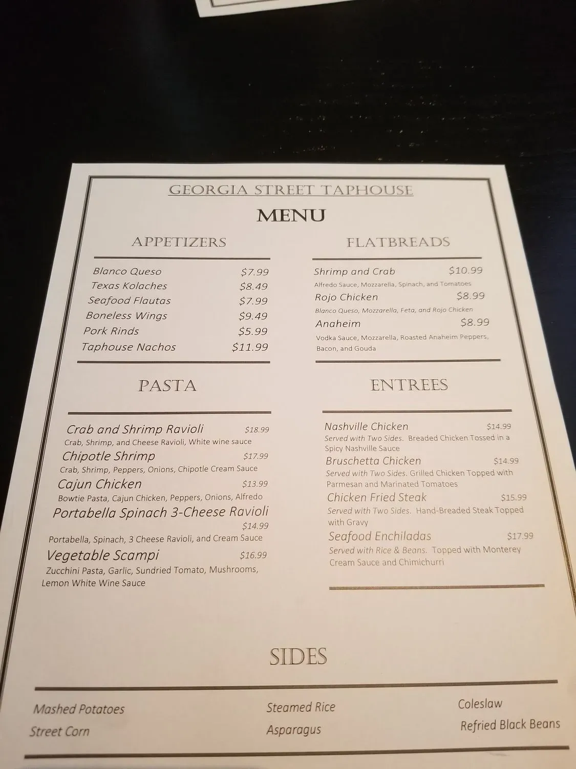 Menu 6