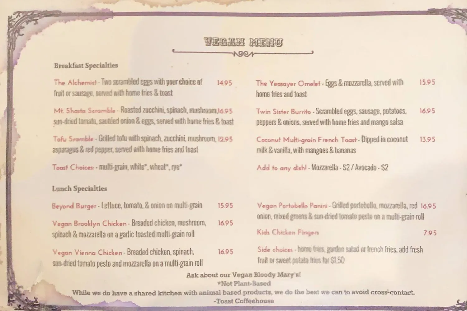 Menu 6