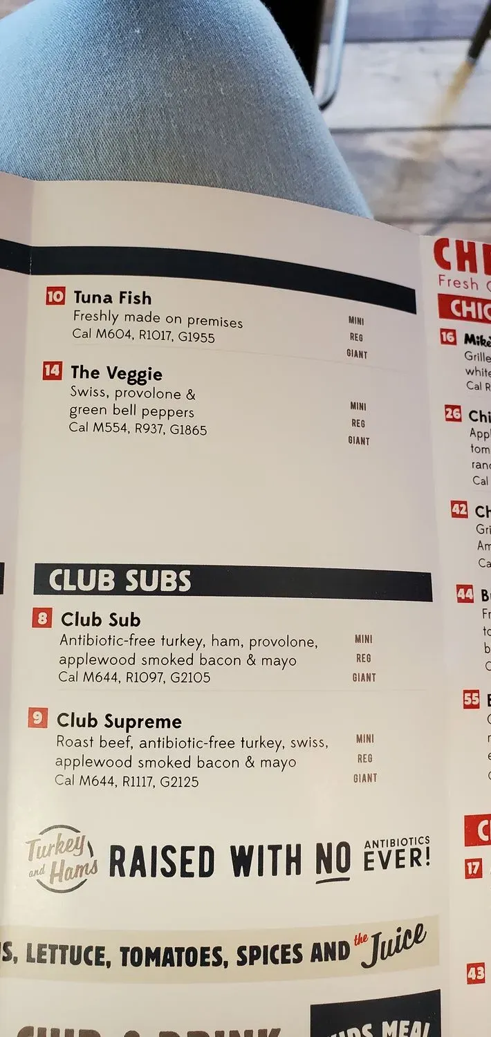 Menu 6