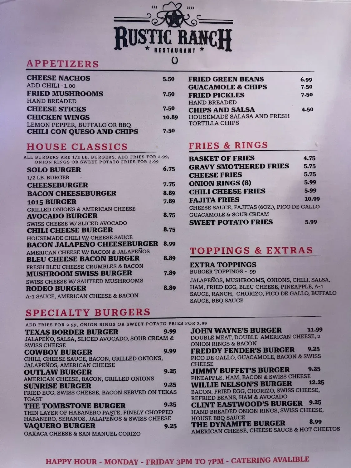 Menu 3