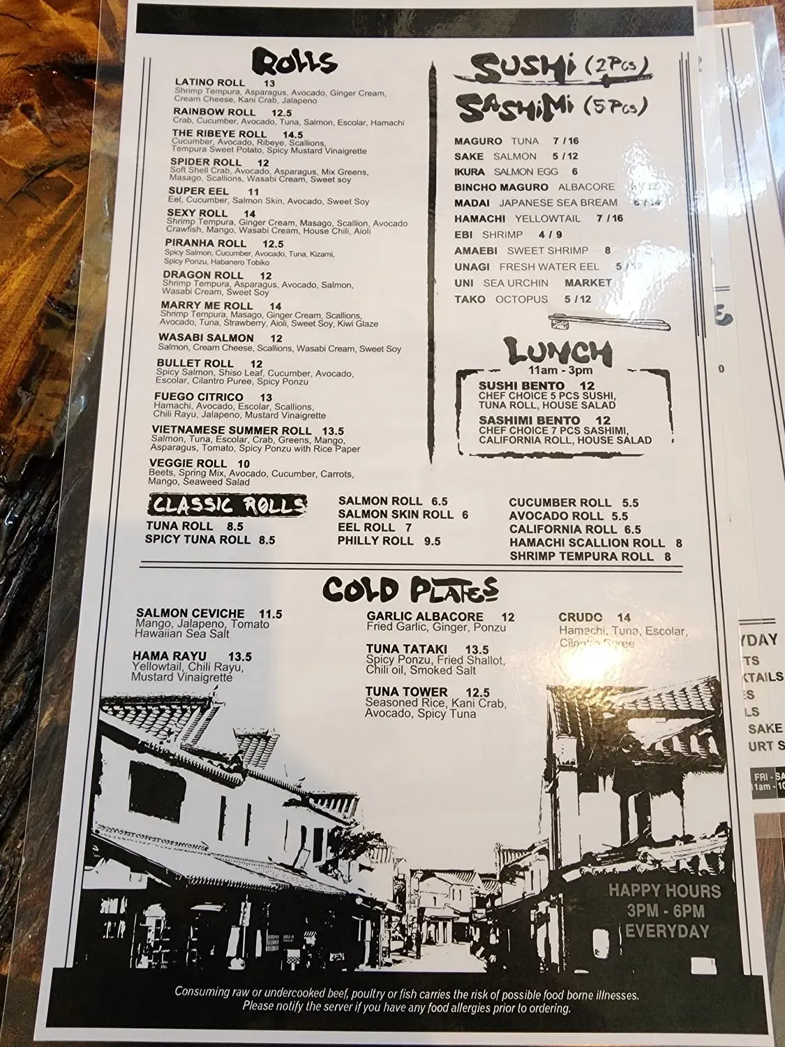 Menu 6