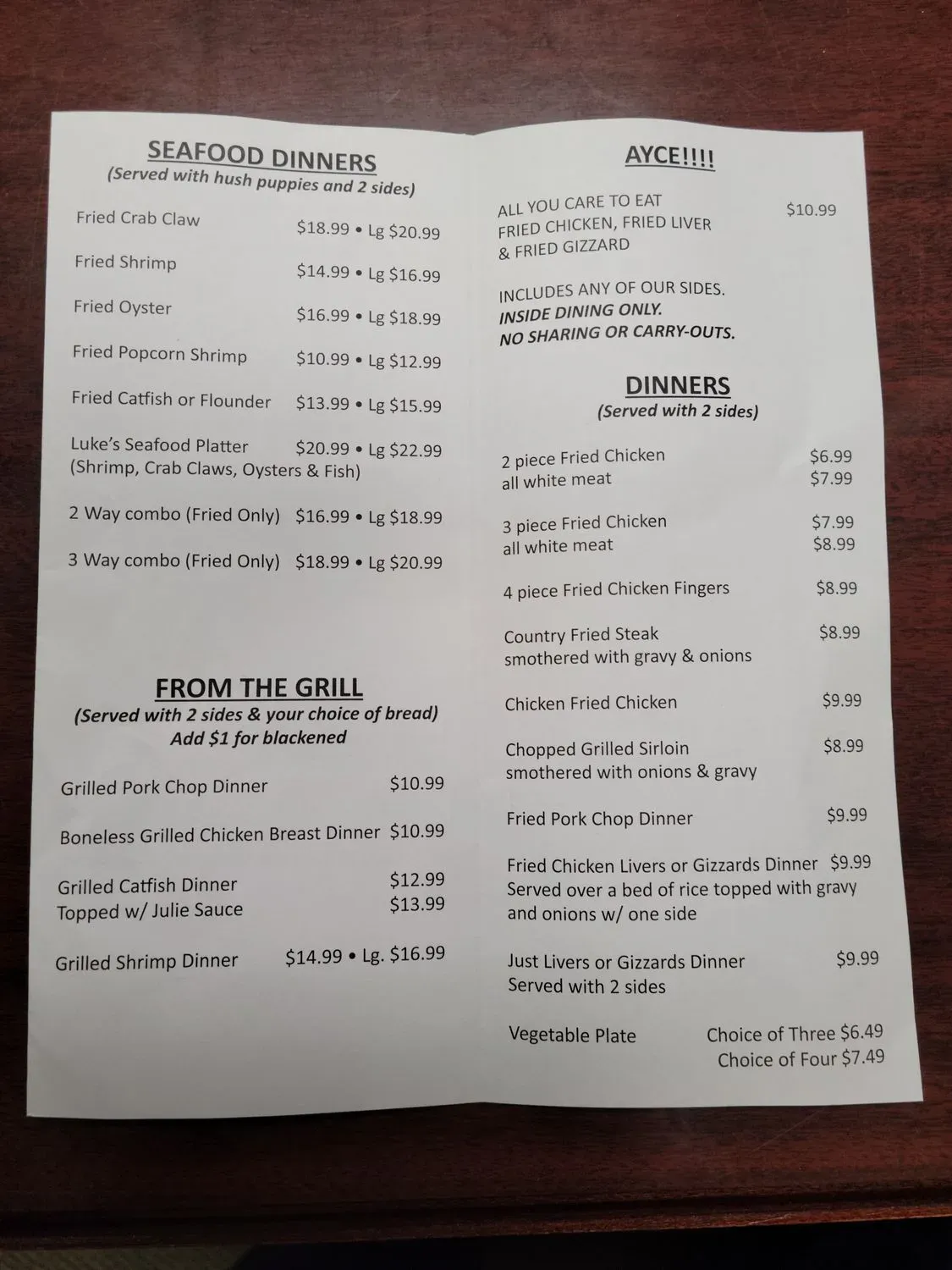 Menu 4