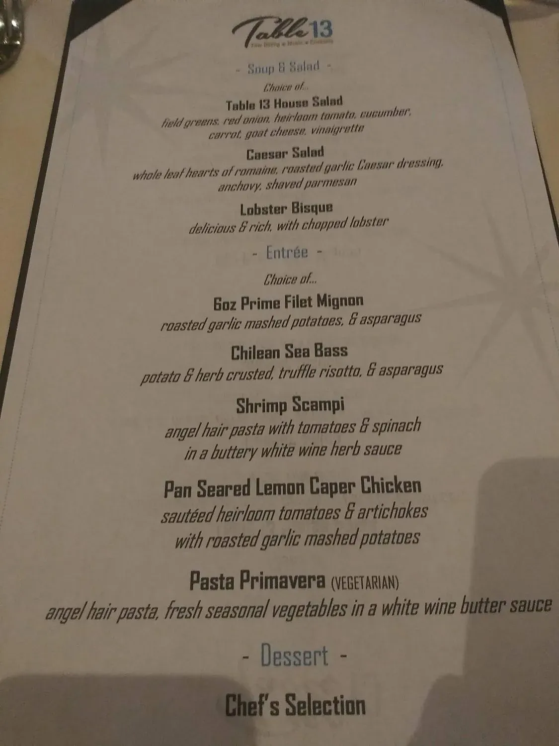 Menu 4