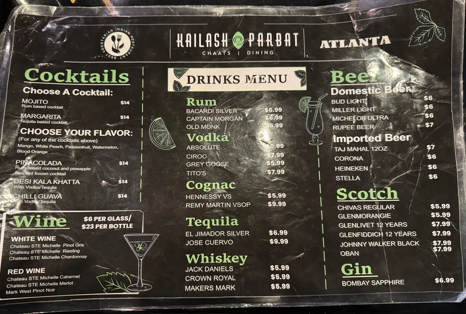 Menu 4