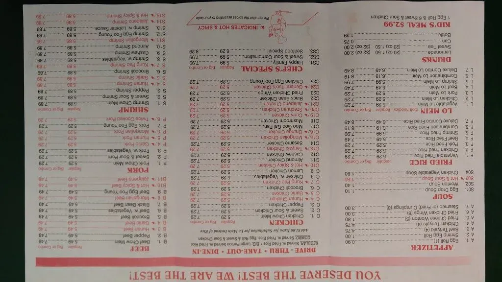 Menu 6