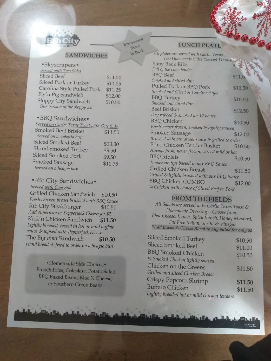 Menu 4