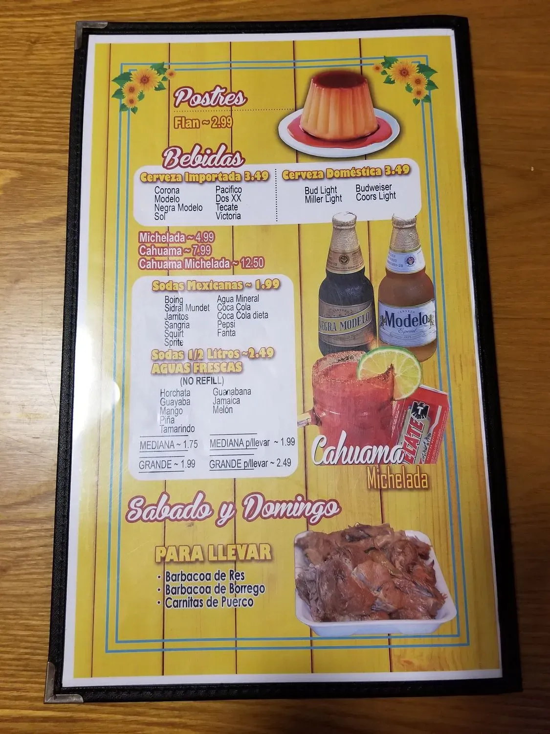 Menu 3