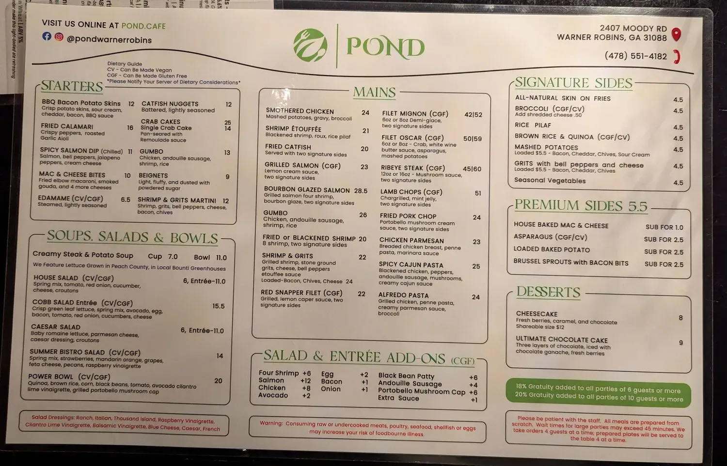 Menu 4