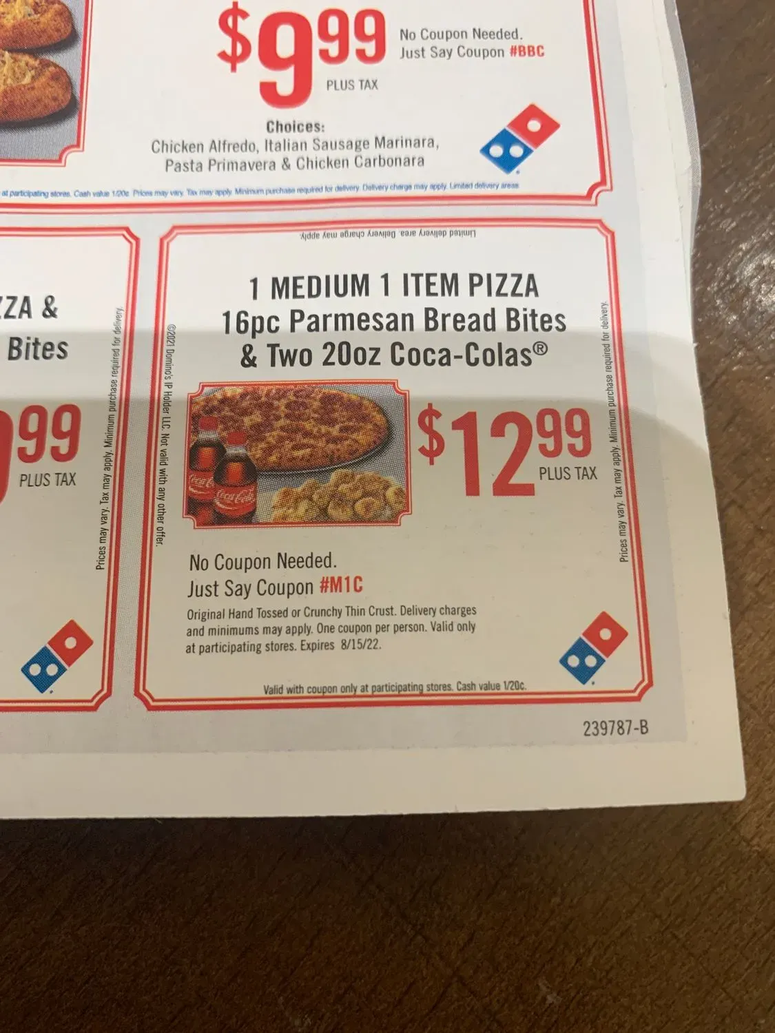 Domino's Pizza Menu - Updated November 2025