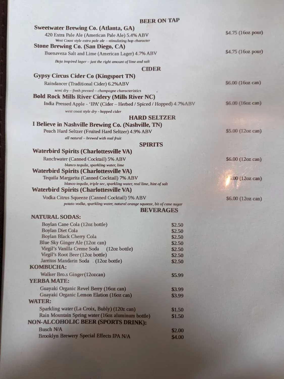 Menu 3