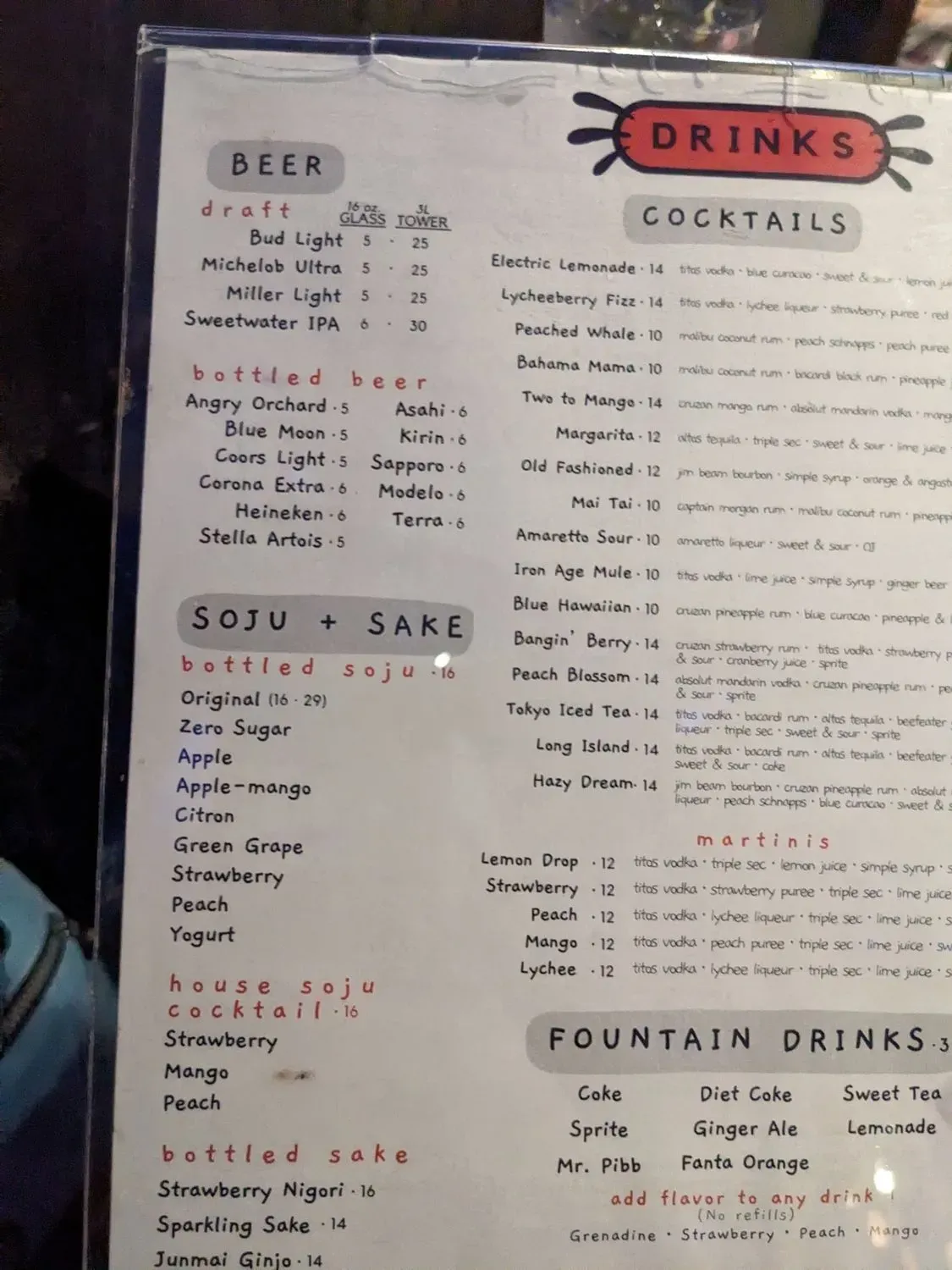 Menu 6