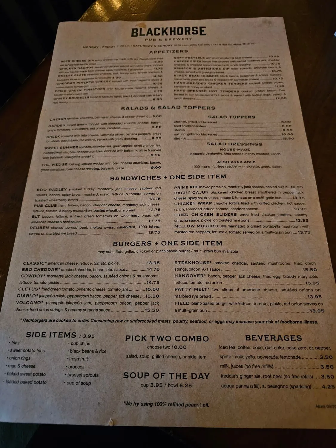 Menu 4