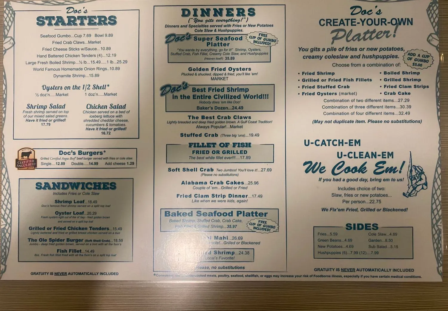 Menu 4