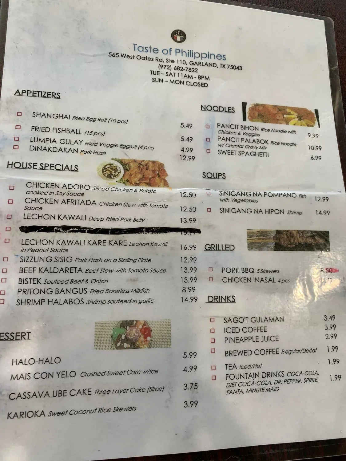 Menu 4