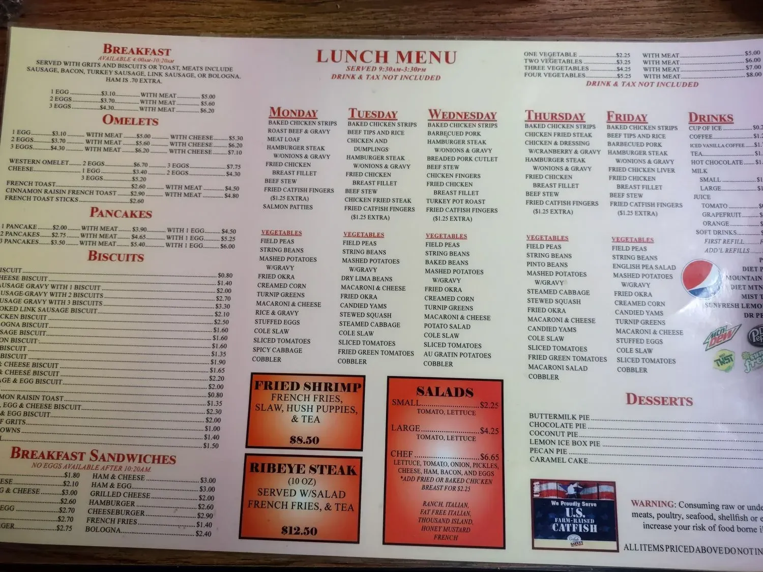 Menu 4