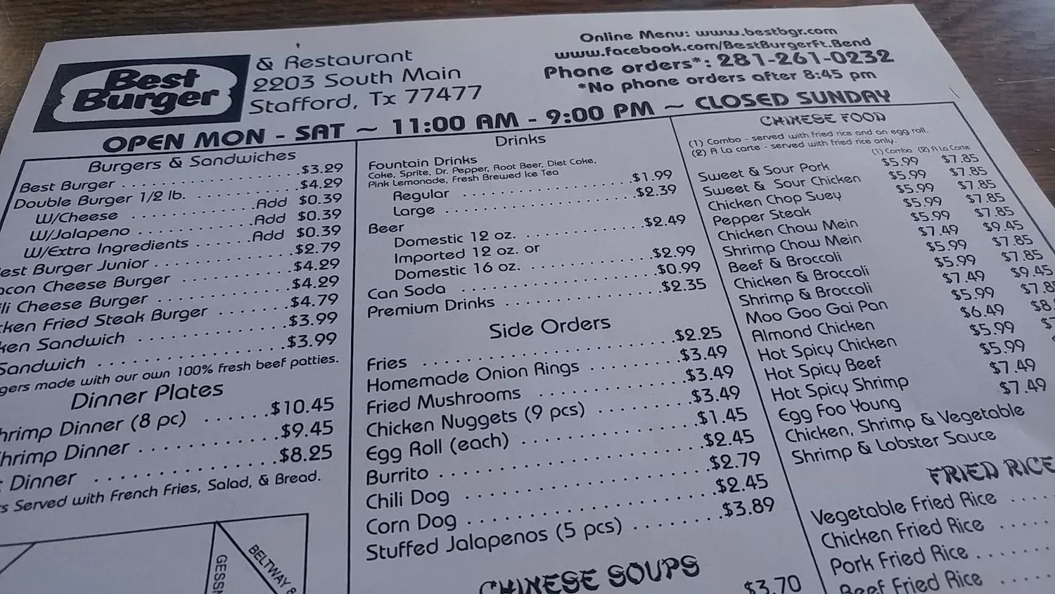 Menu 6