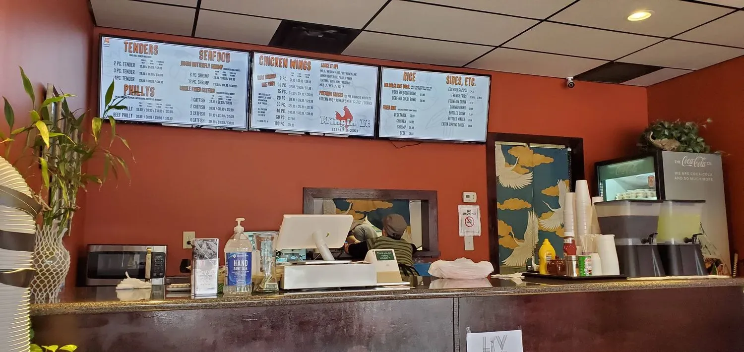 Wingin It Menu - Updated November 2025