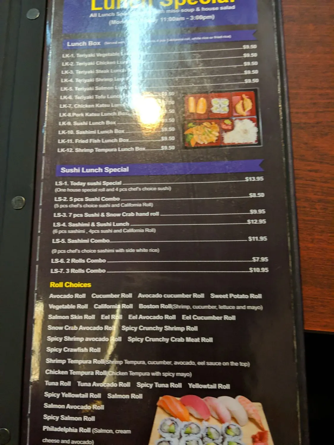 Menu 3