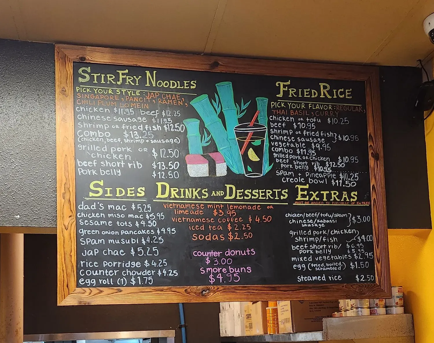 Z Counter CORPUS CHRISTI Menu - Updated November 2025