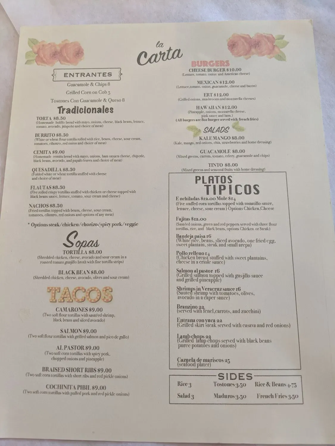 Menu 3