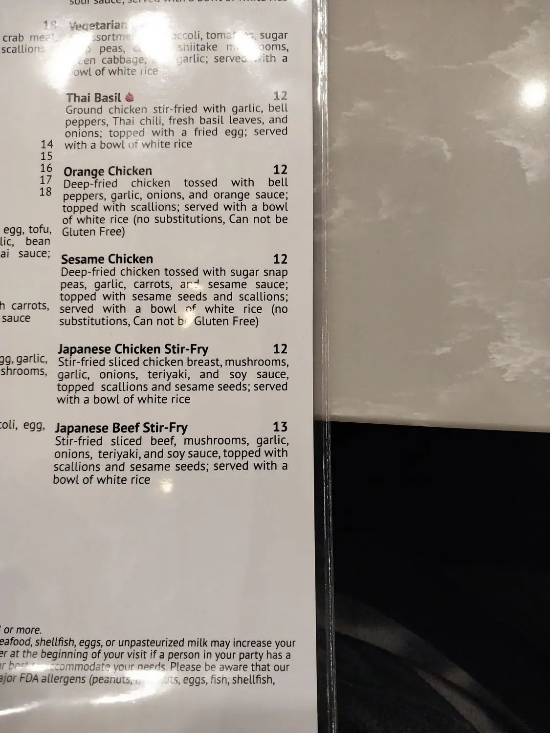 Menu 6