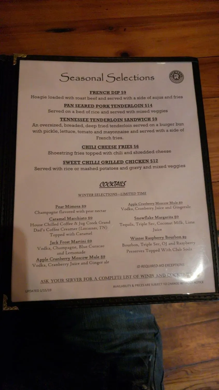 Menu 4