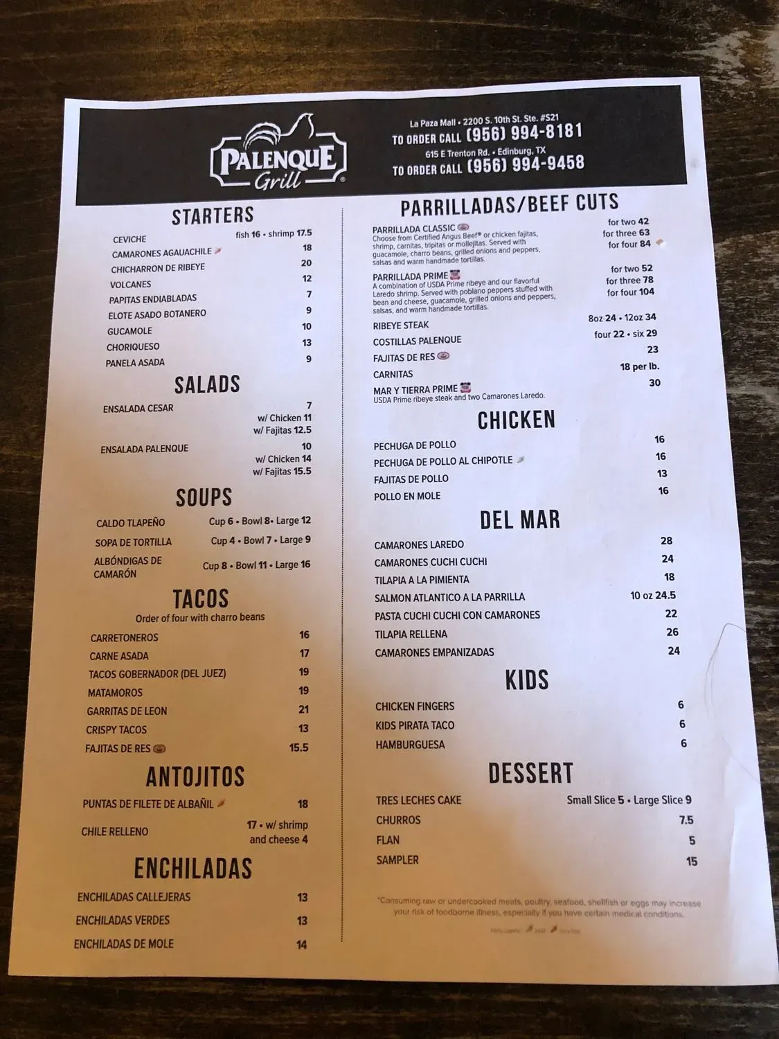 Menu 4