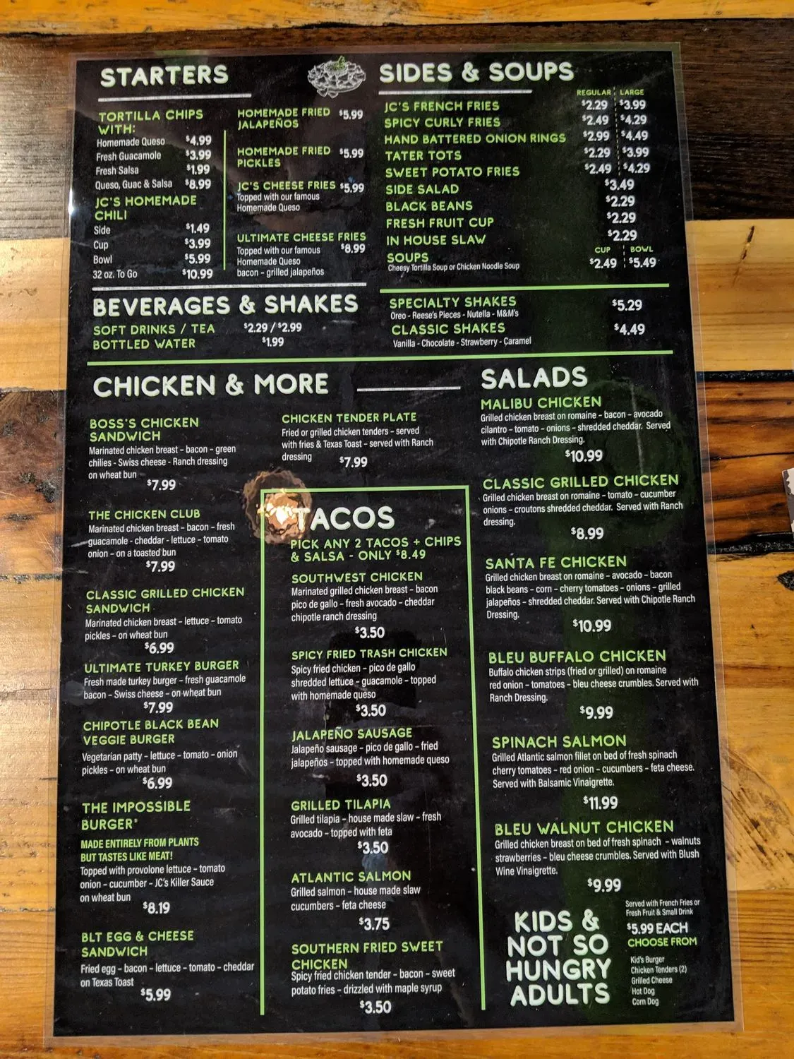 Menu 4