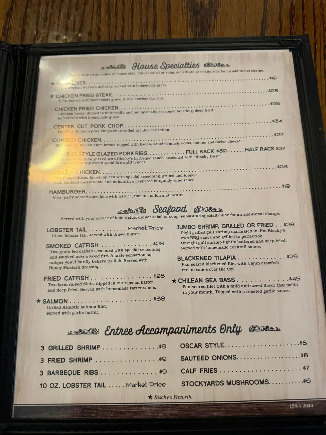 Menu 4