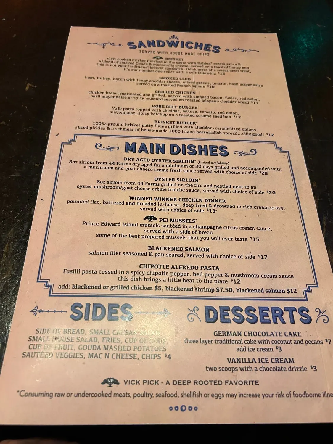 Menu 4