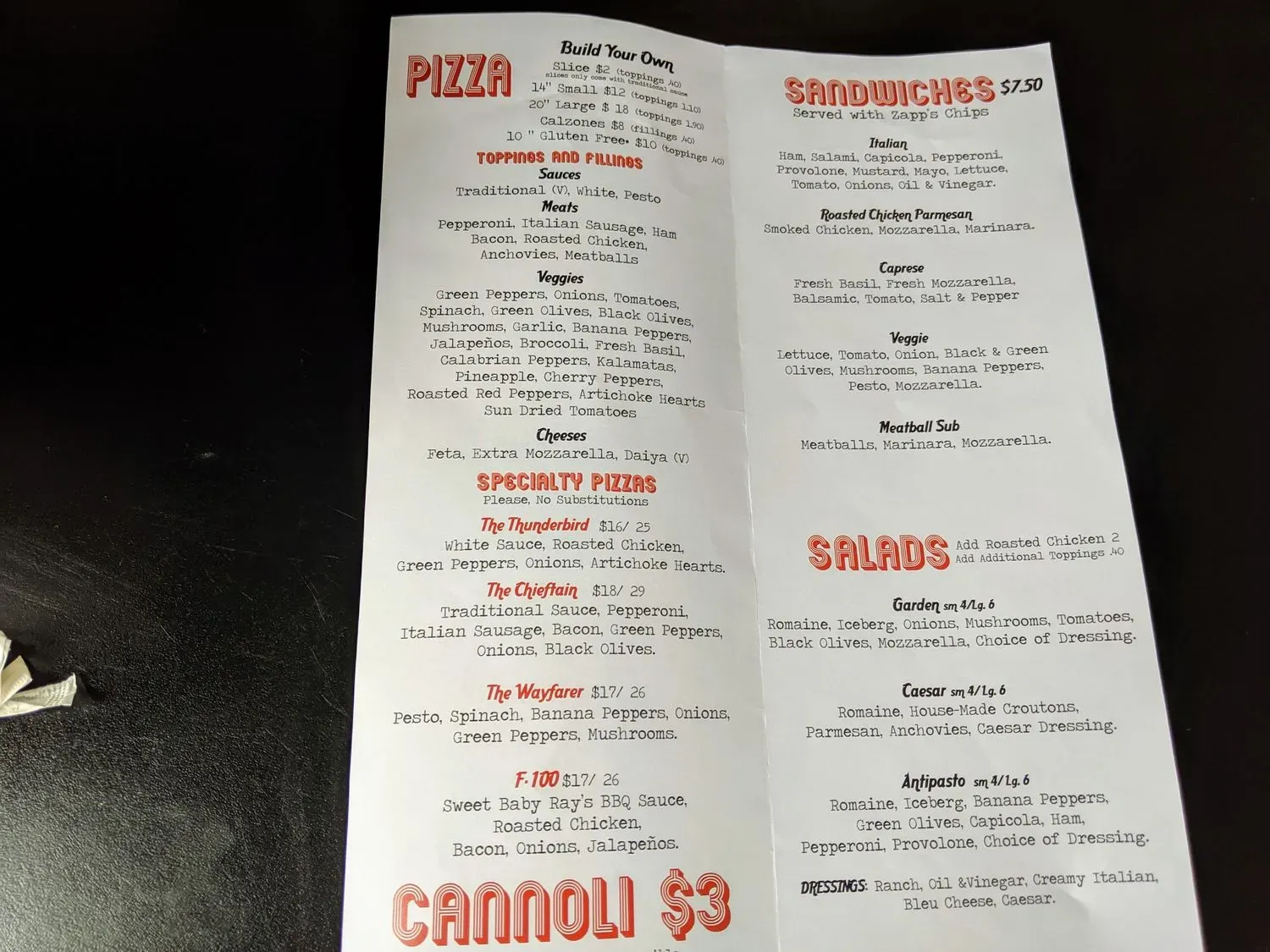 Menu 4