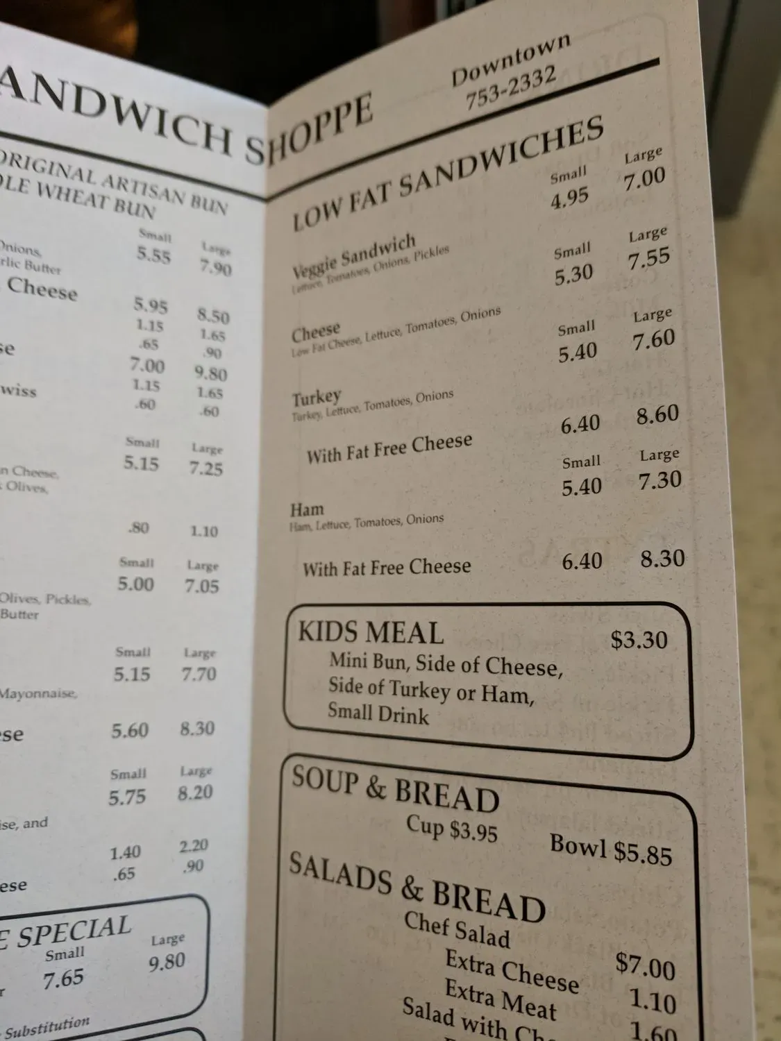 Menu 6