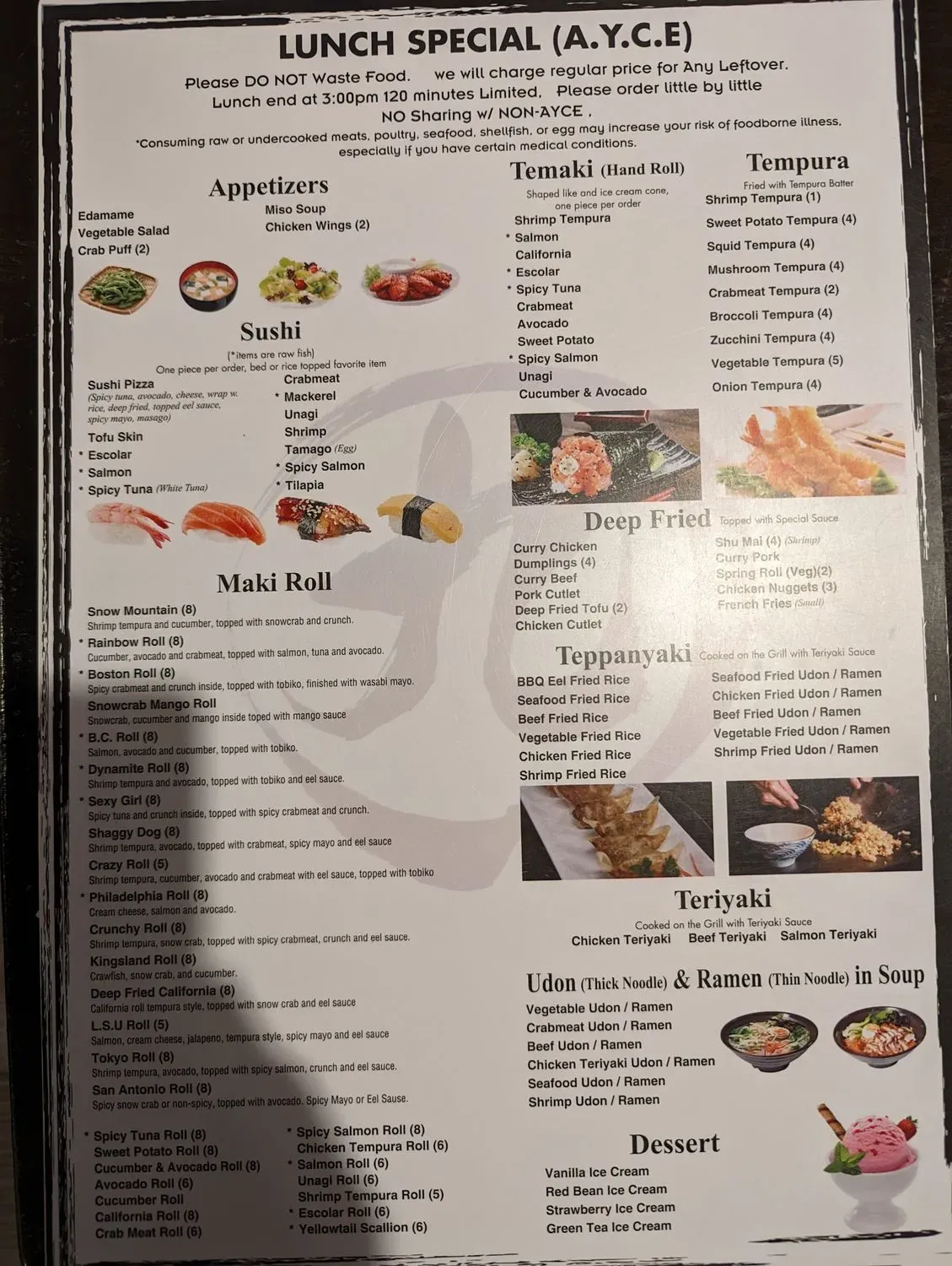 Menu 4