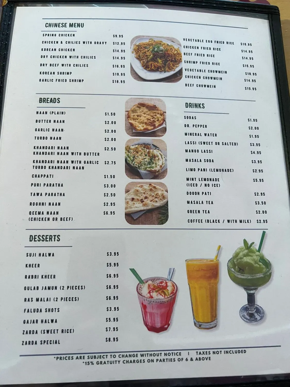 Menu 6