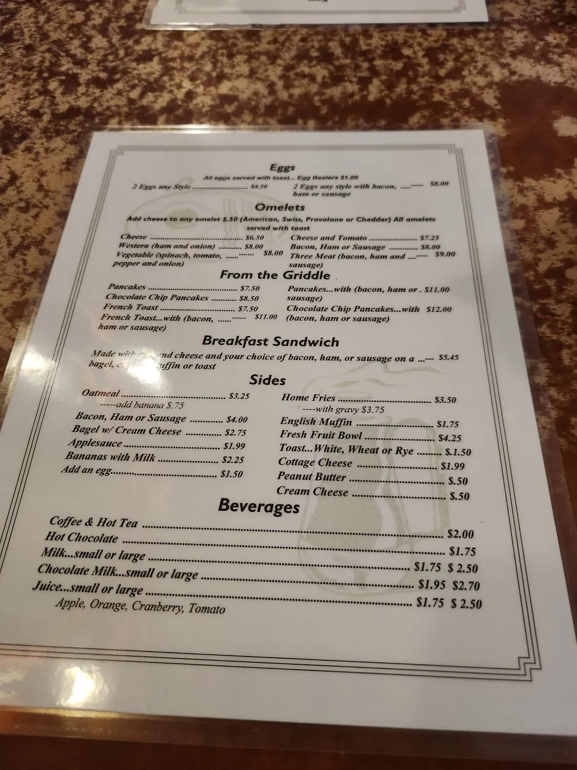 Menu 6